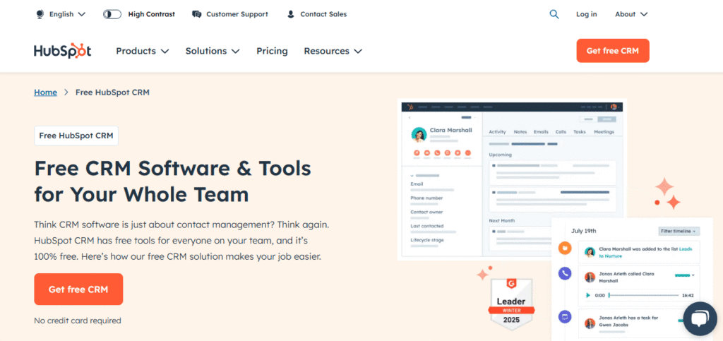 HubSpot CRM